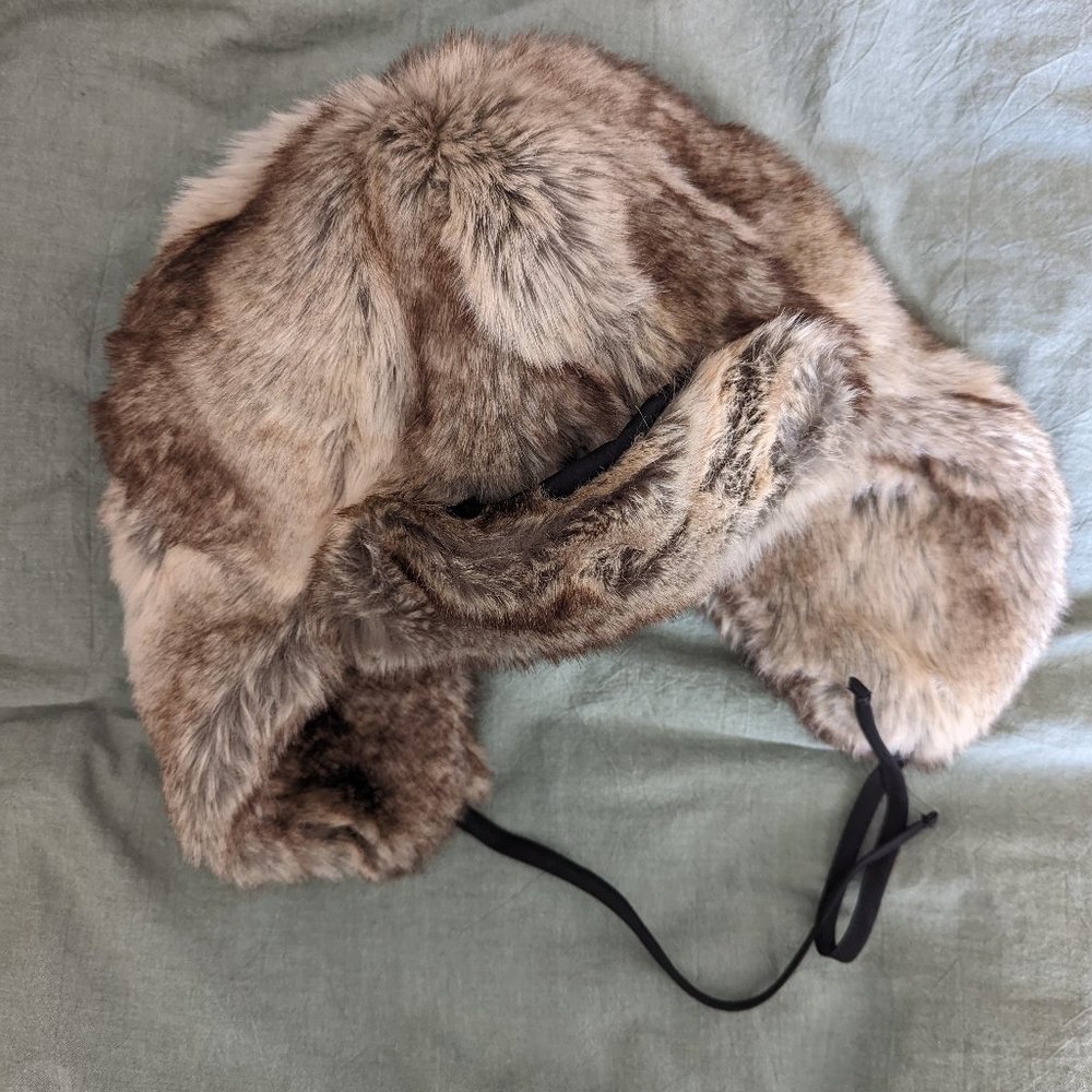 Eddie Bauer Faux Fur Trapper Hat